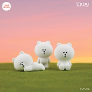 URDU福部屋LINE FRIENDS BROWN植絨系列盒玩/ 單入隨機