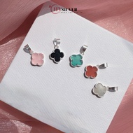 Odd models of Chy Silver 4-leaf clover pendants in all real Silver colors