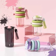 GERM可口可樂咖啡杯女生高顏值tritan杯子運動塑料吸管水