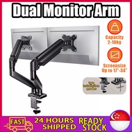 SG Monitor Stand Dual Monitor Arm Monitor Bracket Support Up to 10 KG and 17-34 inch Monitor