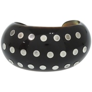 愛馬仕 (Hermes) 925純銀鑲鑽水牛角ブラウン手環 0102 [二手]