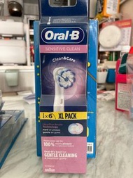 包郵 Oral b EB60 6支裝 在sensitive clean *電動牙刷替換刷頭
