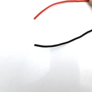 1M 10M 20M soft silicone Copper Cables wire 18 awg 7A Electrical cord for alligator clip red black h