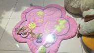preloved playmat matras bayi pliko pretty in pink