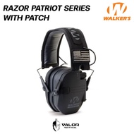 Walker - Razor Patriot Series Electronic Muffs + Patch หูฟังแบบครอบหู ติดแพทช์ได้ Headphones หูฟังตั