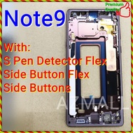 NEW Middle Frame LCD Bezel HOUSING Button S Pen Flex Ribbon Samsung Galaxy Note 9 Note9 /N960F N960