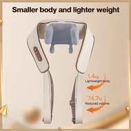 PONYHOME Wireless 6D Massage Shoulder Neck Massager Kneading Trapezius Hot Compress Massage Back Pos