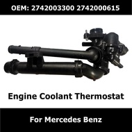 2742000015 2742003300 2742000615 Engine Coolant Thermostat For Mercedes Benz C200 C180 C300 CLS260 G