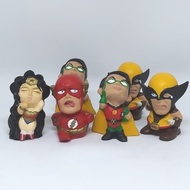 Superhero statue flash wolverine robin dc/justice league resin/justice league figure/figure justice 