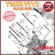 [100% ORI] Y16ZR V1 V2 BLOCK STUD SHAFT BLOCK TIANG BOLT BOLT FLANGE  90105–088J0 ORIGINAL YAMAHA