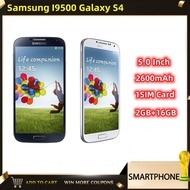 Samsung I9500 Galaxy S4 I9505 Quad Core 5.0 นิ้ว 2GB RAM 16GB ROM กล้อง 13MP ปลดล็อค Android NFC WiFi โทรศัพท์มือถือ