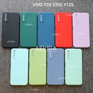 Softcase Vivo Y20 Vivo Y20S Vivo Y12S Macaron Square / Case Square Edge Vivo Y20 Vivo Y20S Vivo Y12S