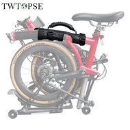 TWTOPSE Bike Frame Handle Carrier For Brompton Folding Bicycle Durable Shoulder Carry Tape
