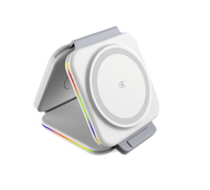 ที่ชาร์จไร้สายแบบพกพา 3 IN 1 Magnetic Wireless Fast Charger ที่ชาร์จไร้สายMagnetic Fast Charger ที่