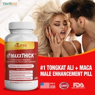 TongKat Ali Male Enhancement Pill🔥MAXXTHICK with TongKat Ali+Maca💪 Restore Your Stamina and Energy