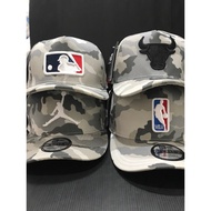 WHITE CAMO EMBROIDERED BASEBALL CAP / EMBROIDERED BASEBALL CAP