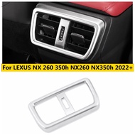 CJ7F อุปกรณ์ตกแต่งรถยนต์ที่เท้าแขนด้านหลัง Air Conditionnal ฝาครอบ Vent Trim Ac Outlet แผง Fit สำหรั