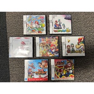 Mario Party, Kart, Yoshi's Island, &amp; Luigi RPG2,3, VS Donkey Kong 1,2 SET DS