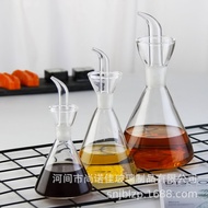 Glass Oil Jug Glass Oil Bottle Large Soy Sauce Vinegar Bottle Glass Seasoning Bottle Set Olive Oil B