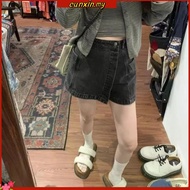 Eyouth 20188  women Jeans skirt high waist Denim skirts