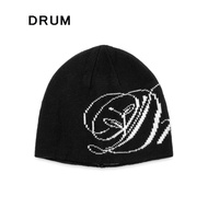 DRUM SELECT Snow Cap Beanie 80s Workshop Collection -Brown/Black
