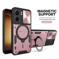 Preferred Boutique Xiaomi POCO C65 Redmi 13C 13C PocoC65 Phone Case Magnetic Car Camera Protection S
