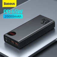 Pin Sạc Dự Phòng Baseus Adaman Digital Display Quick Charge Power Bank 20000mAh 65W sạc cho Máy tính
