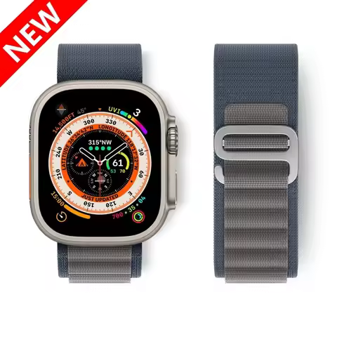 Strap For apple Watch band 45mm 44mm 49mm 40mm 41mm 42mm 38mm Nylon Alpine strap bracelet iwatch ser