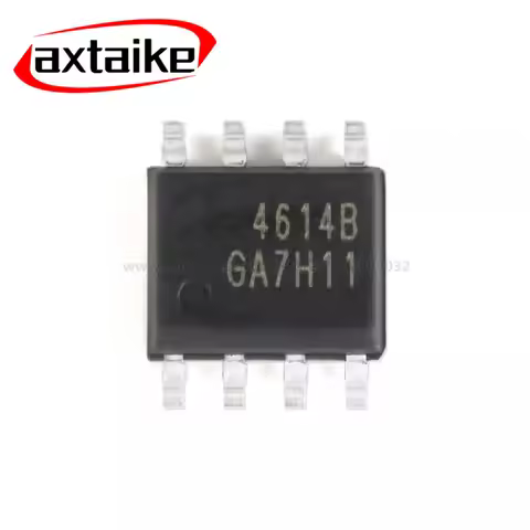 20PCS AO4614BL AO4614B AO4614 4614B SOIC-8 40V/-40V 6A/-5A N+P MOSFET SMD IC