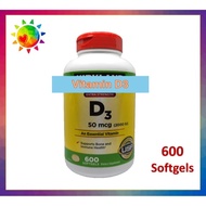 Kirkland Vitamin D3 2000 IU - 600 Softgels