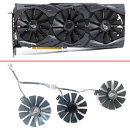 3PCS 87MM T129215SU T129215SL 7PIN 12V RTX 2060 GPU Fan For ASUS ROG-STRIX-RTX 2060 2070-O8G-GAMING 