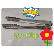 S.STEEL ICE CLIP 6/8"/FOOD CLIP