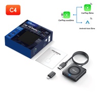 OTTOCAST รถทีวี Mate Max C4 สําหรับอะแดปเตอร์มัลติมีเดีย HDMI Wireless CarPlay Android Auto Box Vide