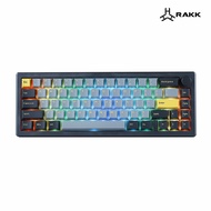 EasyPC| Rakk Pirah/Plus 66 Wireless Mechanical Keyboard| RGB| White Black, Pink