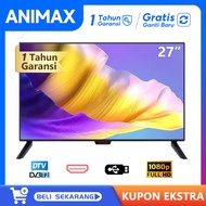 Animax TV Smart Android 32 inch TV LED Digital 32 inch Smart TV 32 inch Full HD Televisi Murah