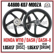 HONDA W110 / DASH / DASH.II / ALPHA HONDA Sport Rim [1.85-Disc / 1.85-Drum] - [44600-K07-M00ZA]