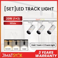 [SET] LED Track Light 7W / 12W / 20W / 35W LED Spotlight Ceiling Track Spot Ceiling Light Lampu Trac