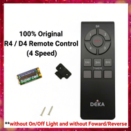 Deka Original Remote Control D3 D4 D5 DN R3/R4 Ceiling Fan Remote K9/F5P/F54P/XR10/XR11/F5X/F5N/P5S 