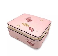 COACH C8082G 粉色 蝴蝶防刮PVC 珠寶盒 首飾盒 飾品盒-全新真品 可議價