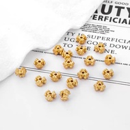 4U Crystal-P013 18K Matt DIY Beads Spacer Beads (6mm)