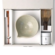 【片口抹茶碗】專業抹茶沖泡體驗組 附茶筅茶粉