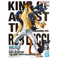Original Banpresto Bandai One Piece KOA King Of Artist The Rob Lucci Awakening Ver. CP0 CP9 Roby Luc