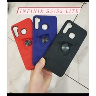 CASE INFINIX HOT 10,HOT 10S,INFINIX S5/S5 LITE CASE THUNDER PLUS RING