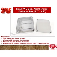 Electrical, Autogate, CCTV Enclosure Box / PVC Box / Junction Box (4.5" x 4.5" x 2.0")