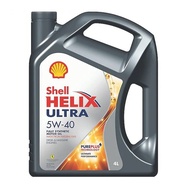 น้ำมันเครื่อง Shell Helix Ultra 5w-40 น้ำมันเครื่องสังเคราะห์แท้ นำเข้า