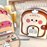 Super large bakery quiet book educational handmade toys decompression fun game book Quiet Book mater