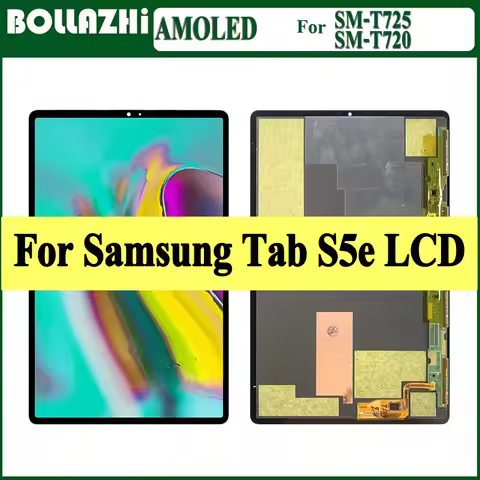 10.5'' AMOLED For Samsung Tab S5e Display SM-T720 SM-T725 Screen Touch Digitizer Assembly For Samsun