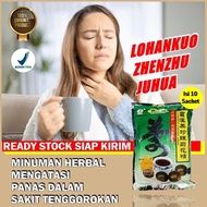 obat panas dalam sariawan sakit tenggorokan Lohankuo Zhenzhu cina original BPOM