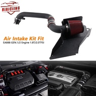 Air Filter Cold Air Intake Kit Fit for VW MK5 Golf MK6 GTI Passat Caddy Seat Leon Audi TT A3 Skoda O
