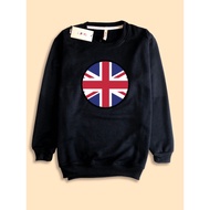 Camouflage United Kingdom Flag Crewneck Sweater UK Brittish